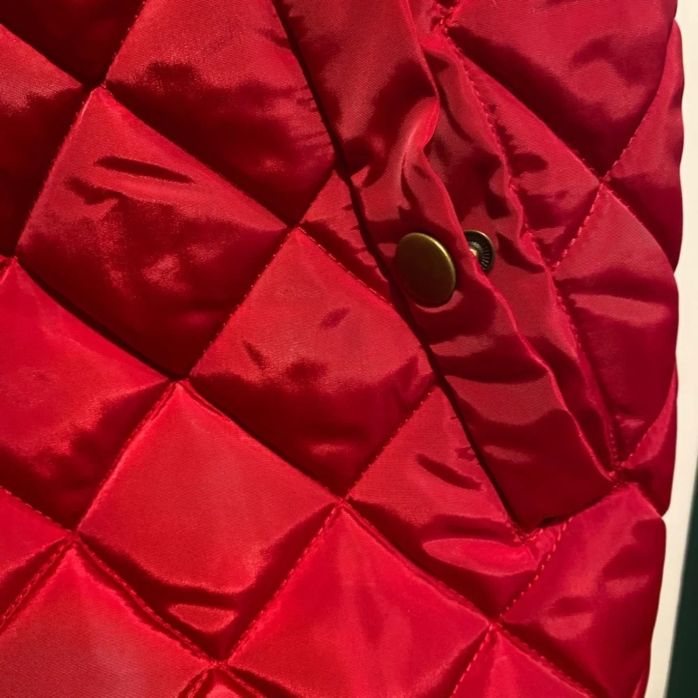 Zenana Outfitters Cherry Quilted Vest - Picture 3 of 5